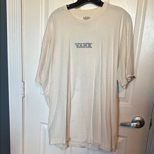 Vans Cream T-Shirt for Men